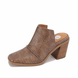 YELLOW BOX MARISSA HEELED MULE SIZE 8 BRAND NEW IN ORIGINAL BOX